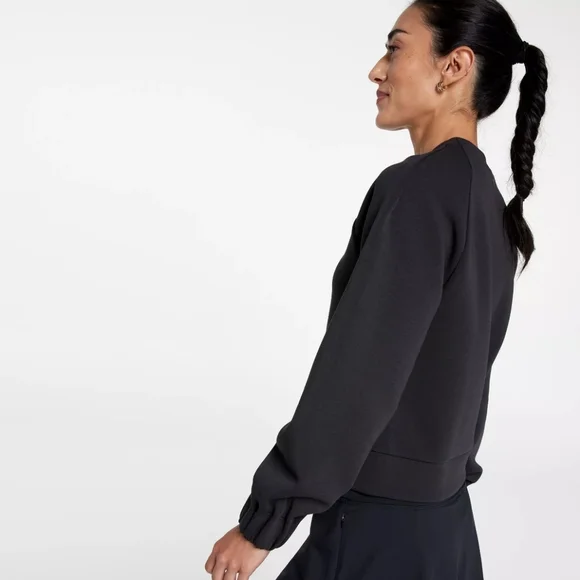 Calia By Carrie Underwood Black Golf Soft Scuba Crew New With Tags - Picture 3 of 14